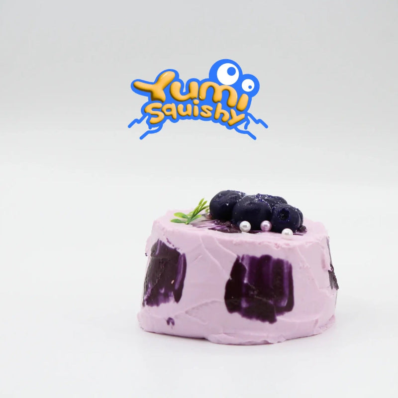 Blueberry Frosted Cake - squishy - Yumi Squishy