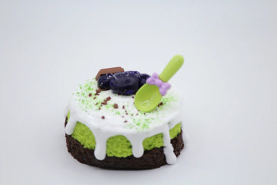 Blueberry Matcha Cake - squishy - Yumi Squishy
