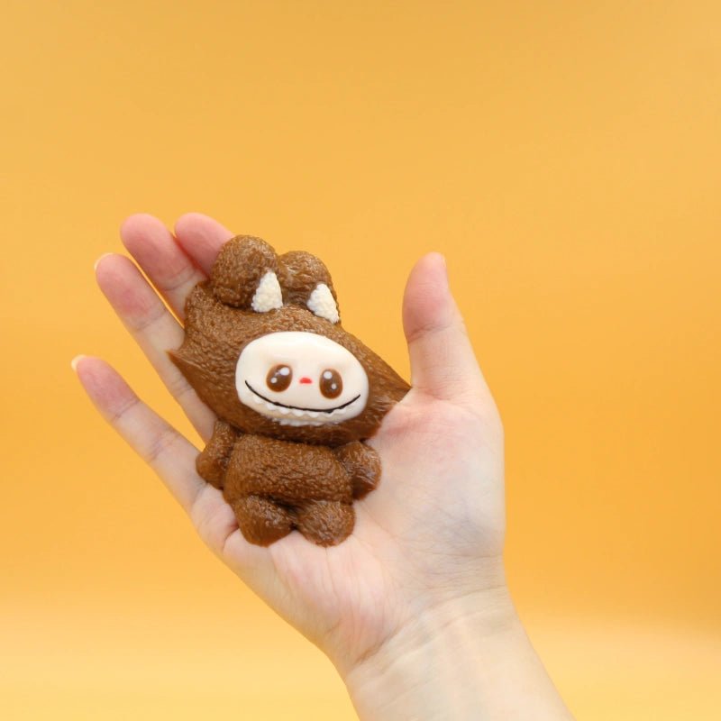 Brown Labubu Squishy - squishy - Yumi Squishy