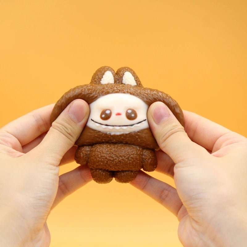 Brown Labubu Squishy - squishy - Yumi Squishy