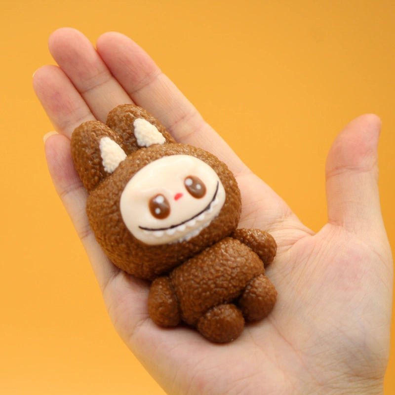 Brown Labubu Squishy - squishy - Yumi Squishy