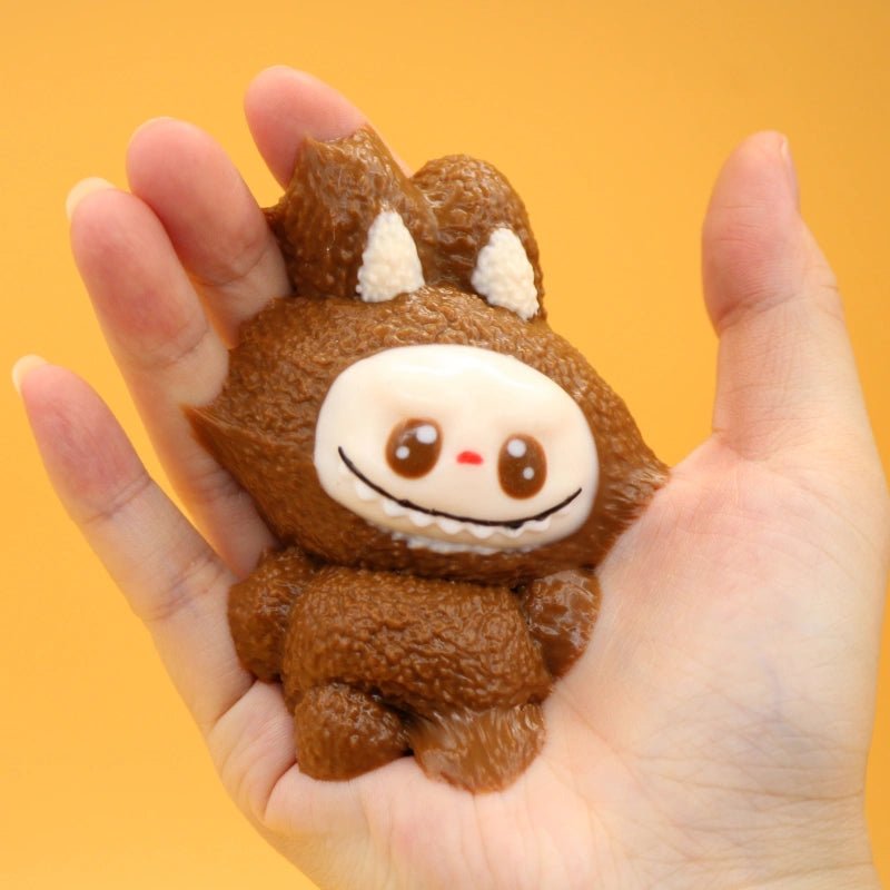 Brown Labubu Squishy - squishy - Yumi Squishy
