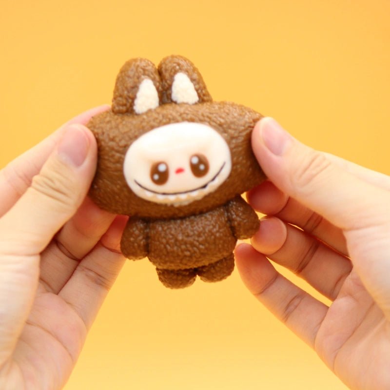 Brown Labubu Squishy - squishy - Yumi Squishy