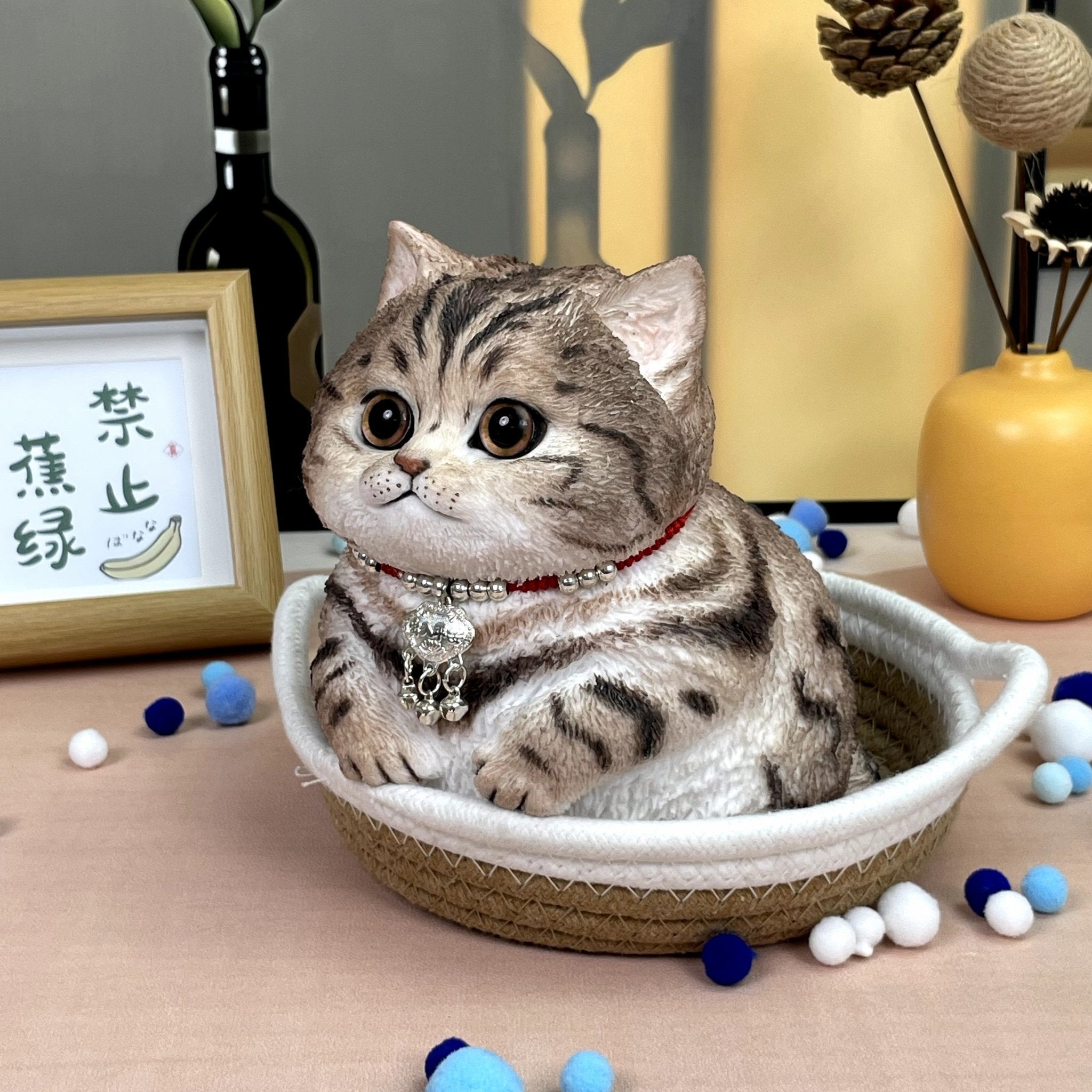 Brown Tabby - Chubby Cat Squishy - squishy - Yumi Squishy