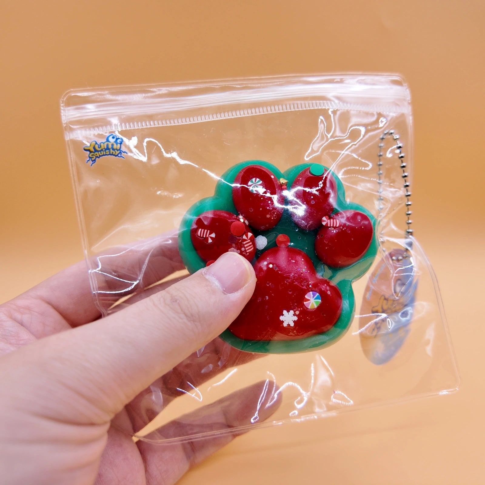 Christmas Cat Paw Squishy - squishy - Yumi Squishy