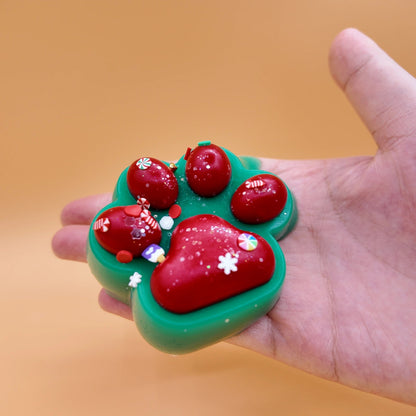 Christmas Cat Paw Squishy - squishy - Yumi Squishy