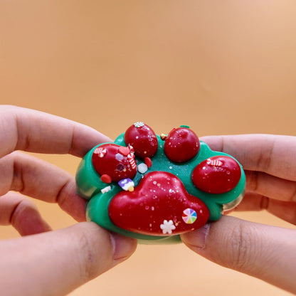Christmas Cat Paw Squishy - squishy - Yumi Squishy