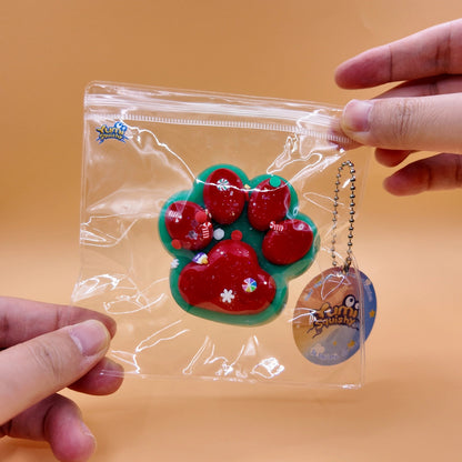 Christmas Cat Paw Squishy - squishy - Yumi Squishy