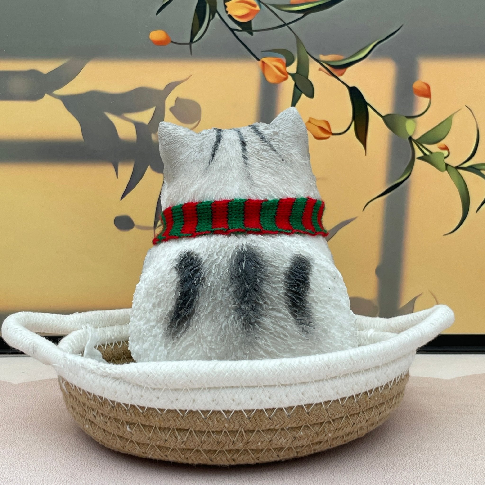 Christmas Tabby - Chubby Cat Squishy - squishy - Yumi Squishy