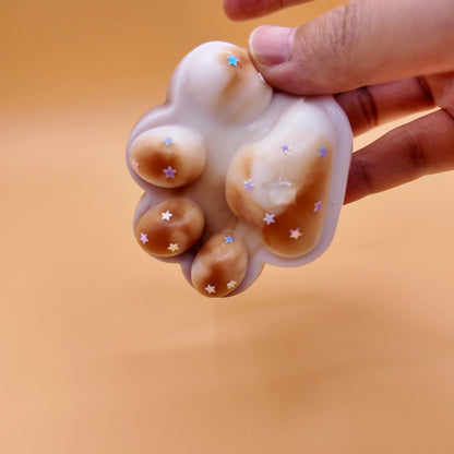 Coffee & Cream Cat Paw Squishy - squishy - Yumi Squishy
