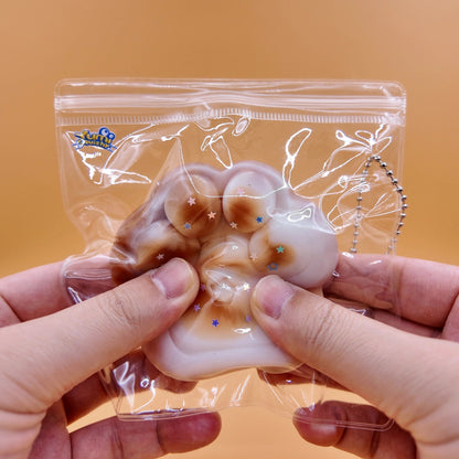 Coffee & Cream Cat Paw Squishy - squishy - Yumi Squishy