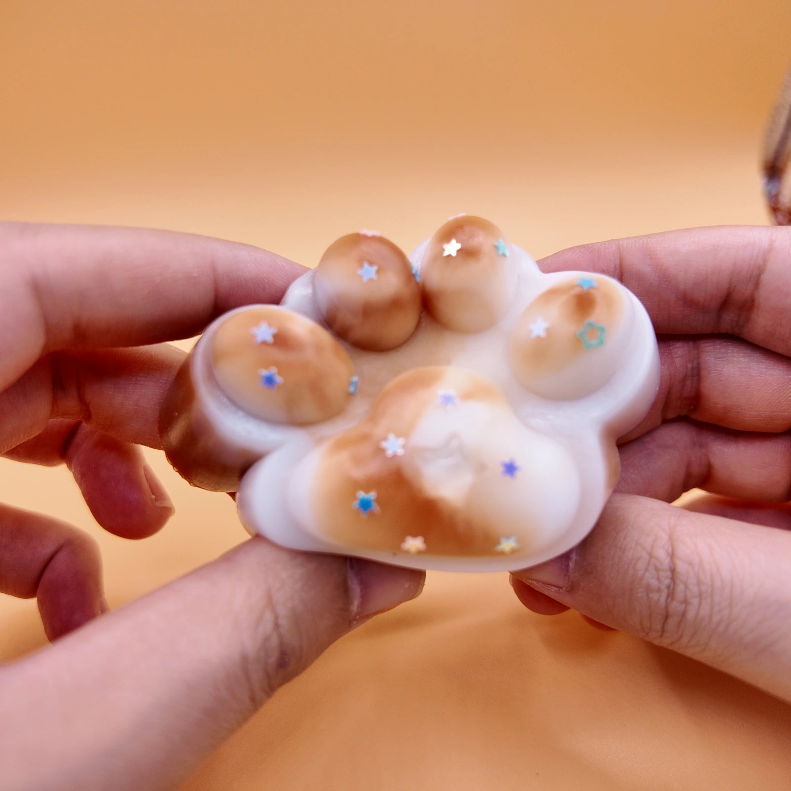 Coffee & Cream Cat Paw Squishy - squishy - Yumi Squishy