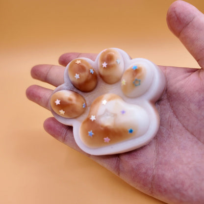 Coffee & Cream Cat Paw Squishy - squishy - Yumi Squishy