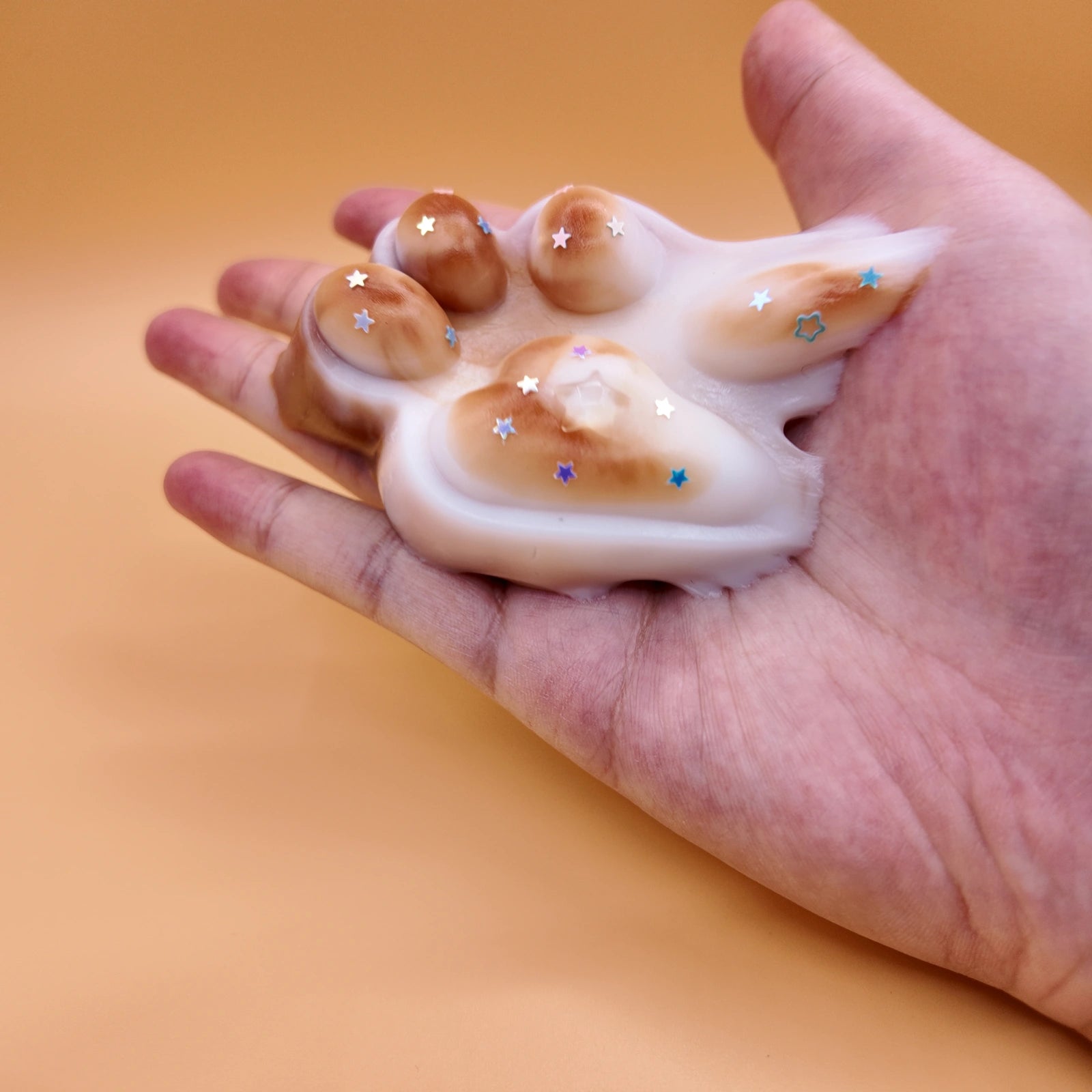 Coffee & Cream Cat Paw Squishy - squishy - Yumi Squishy