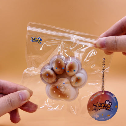 Coffee & Cream Cat Paw Squishy - squishy - Yumi Squishy