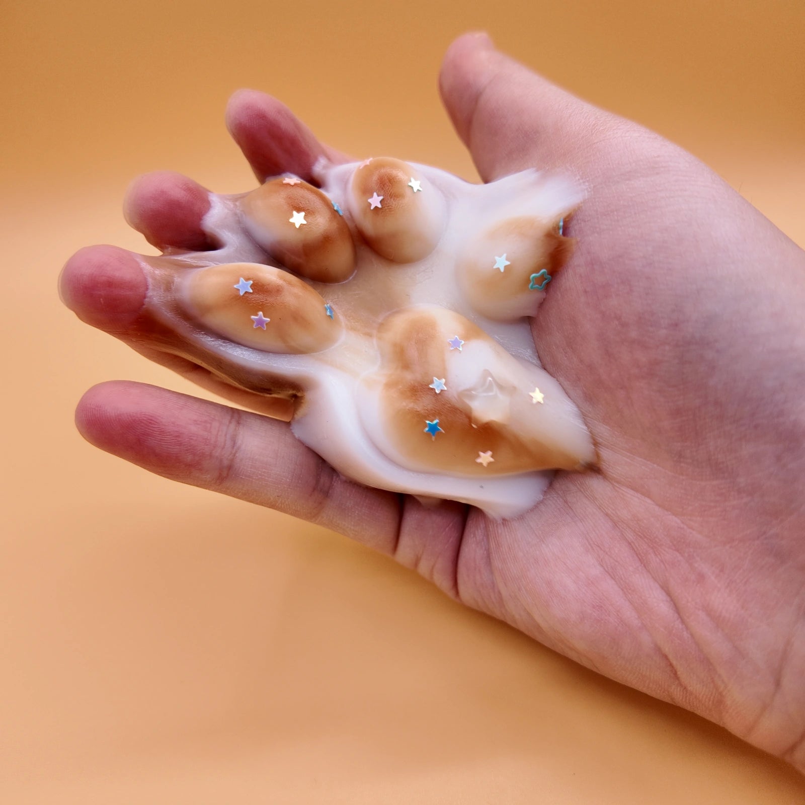 Coffee & Cream Cat Paw Squishy - squishy - Yumi Squishy