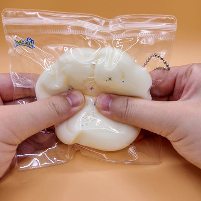 Ivory & Cream Cat Paw Squishy - Yumi Squishy