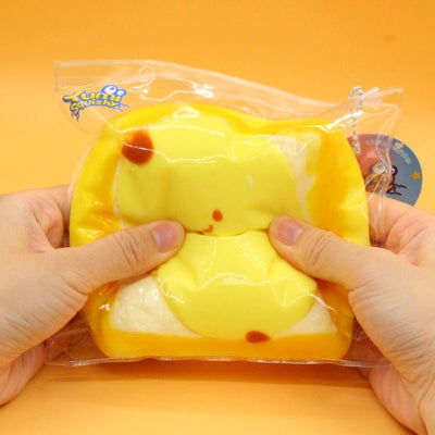 Jumbo Banana Toast Squishy - Yumi Squishy