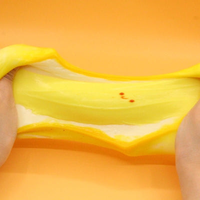 Jumbo Banana Toast Squishy - Yumi Squishy