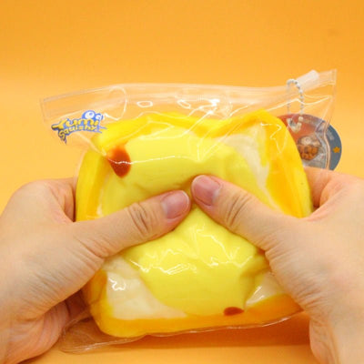 Jumbo Banana Toast Squishy - Yumi Squishy