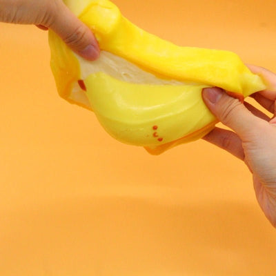 Jumbo Banana Toast Squishy - Yumi Squishy