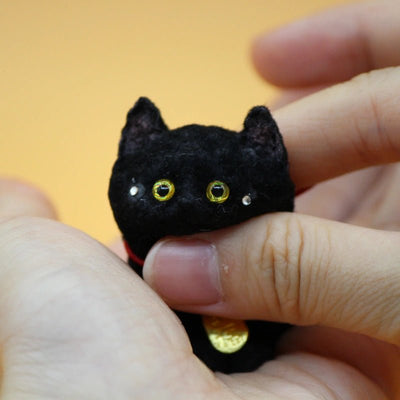 Little Black Dog Squishy - squishy - Yumi Squishy