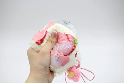 Lychee Peach Cream Cake - Yumi Squishy