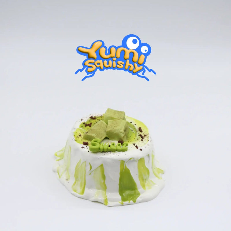 Matcha Lava Cake - squishy - Yumi Squishy