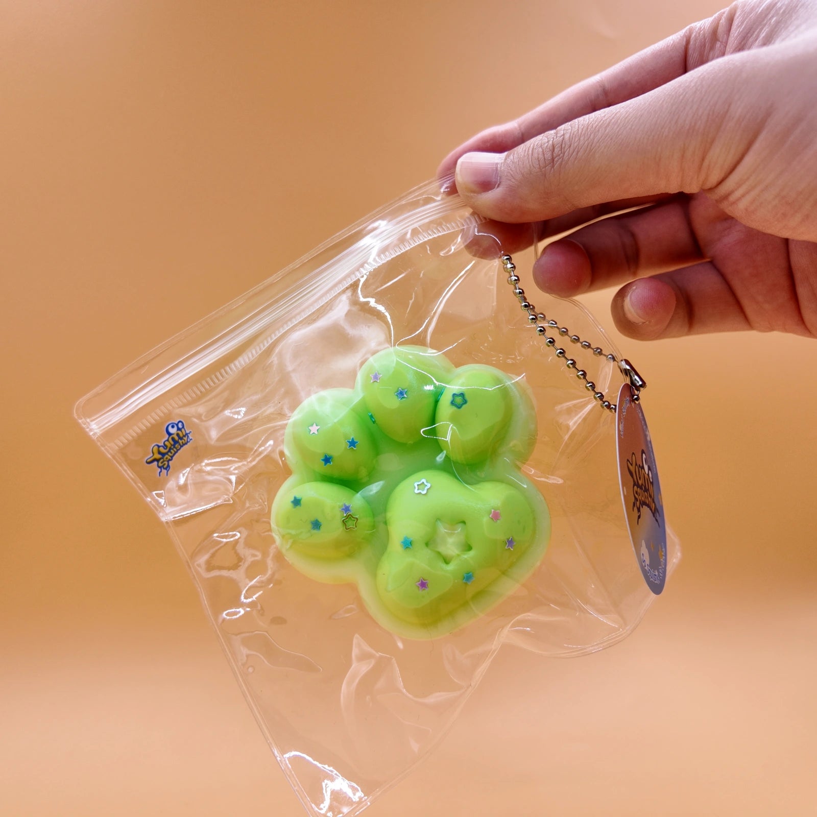 Mint & Cream Cat Paw Squishy - squishy - Yumi Squishy