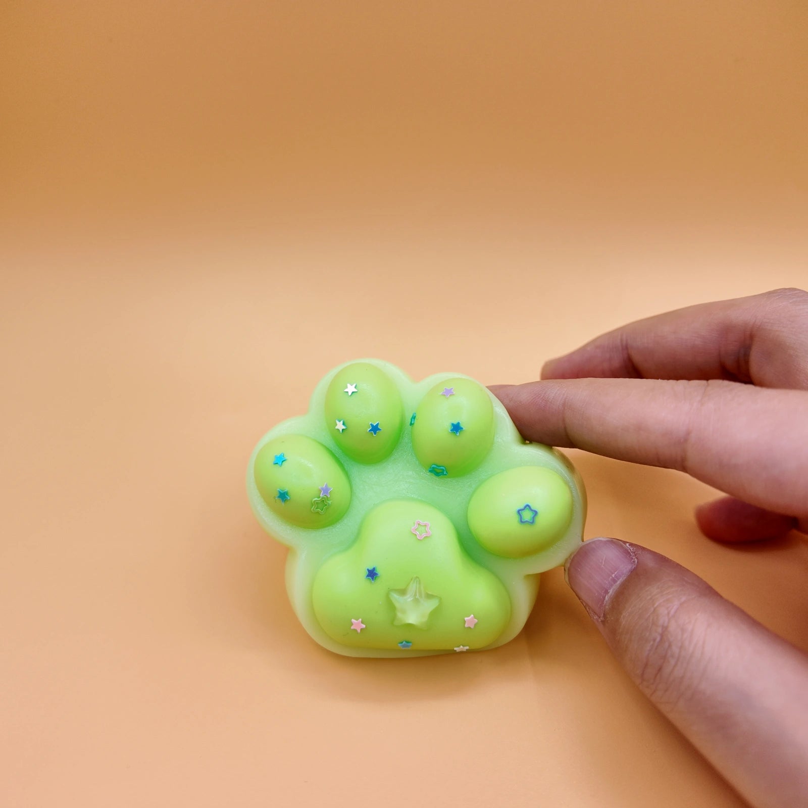 Mint & Cream Cat Paw Squishy - squishy - Yumi Squishy