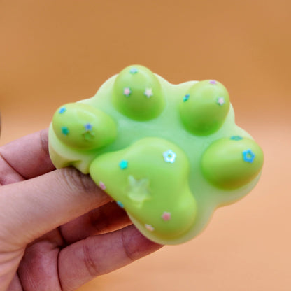 Mint & Cream Cat Paw Squishy - squishy - Yumi Squishy