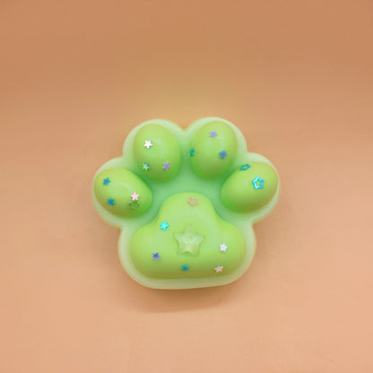 Mint & Cream Cat Paw Squishy - squishy - Yumi Squishy