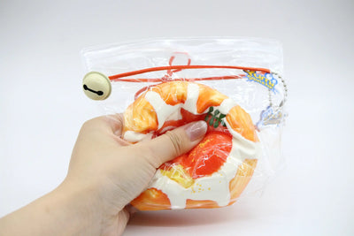 Orange Mille Crepe Cake - Yumi Squishy