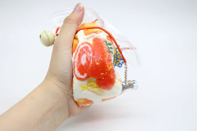 Orange Mille Crepe Cake - Yumi Squishy