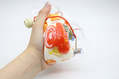 Orange Mille Crepe Cake - squishy - Yumi Squishy