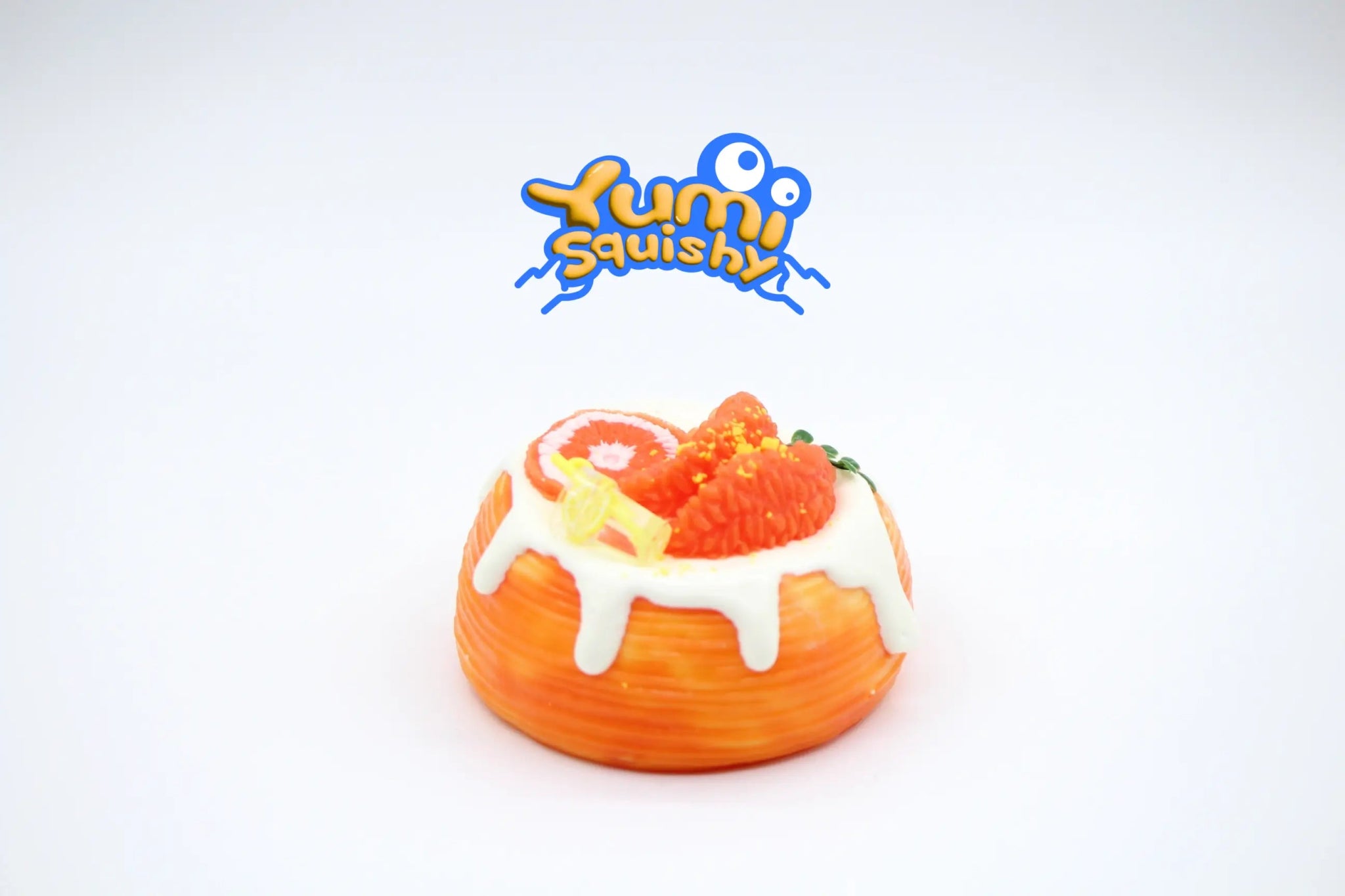 Orange Mille Crepe Cake - squishy - Yumi Squishy