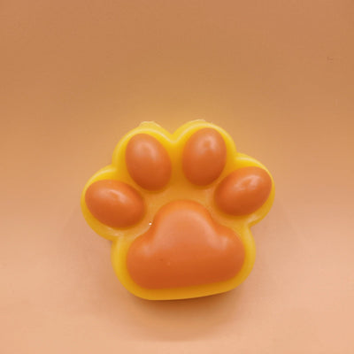 Orange & Yellow Cat Paw Squishy - Yumi Squishy
