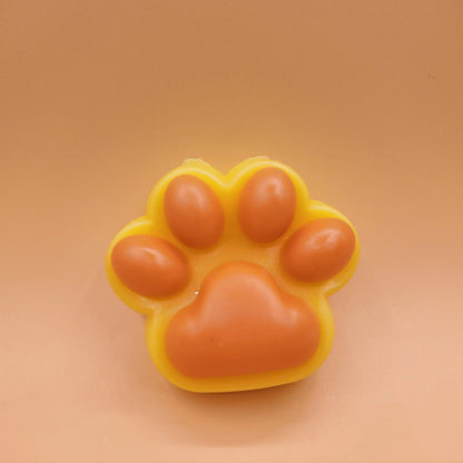 Orange & Yellow Cat Paw Squishy - squishy - Yumi Squishy