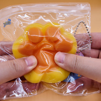 Orange & Yellow Cat Paw Squishy - Yumi Squishy
