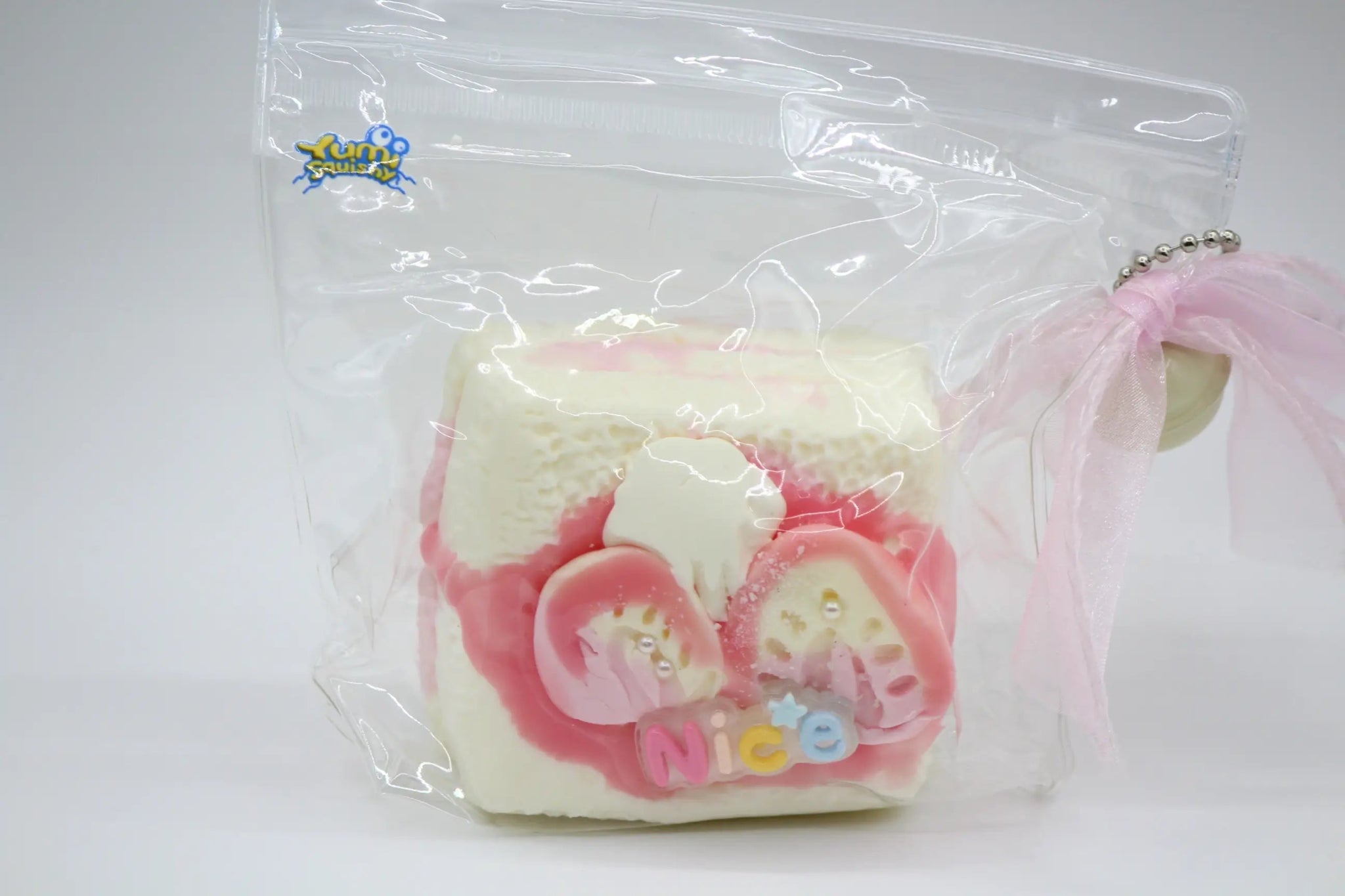 Pink Berry Slice Cake - squishy - Yumi Squishy