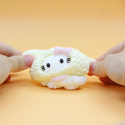 Pink Bow Cat Squishy - Yumi Squishy