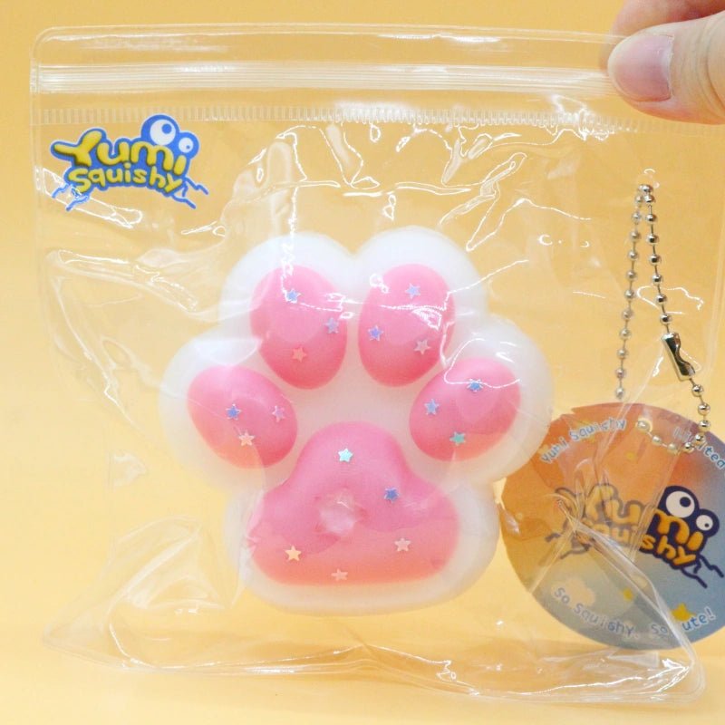 Pink Cat Paw Squishy - squishy - Yumi Squishy