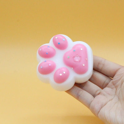 Pink Cat Paw Squishy - squishy - Yumi Squishy