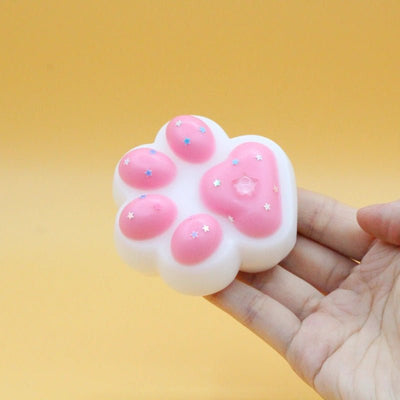 Pink Cat Paw Squishy - squishy - Yumi Squishy