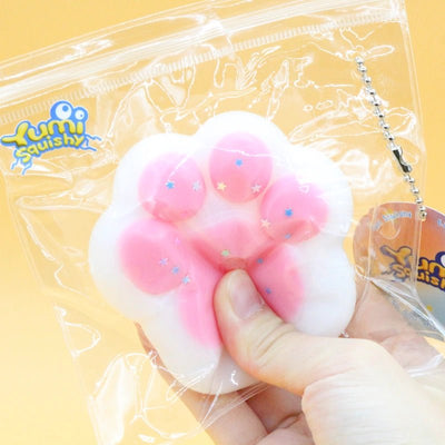 Pink Cat Paw Squishy - squishy - Yumi Squishy