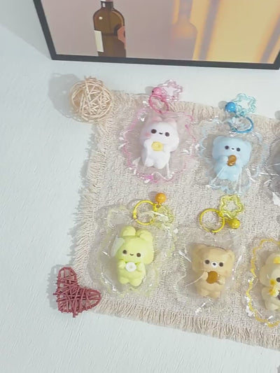 Donut Bunny & Bear Squishy