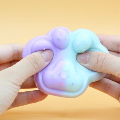 Purple & Blue Cat Paw Squishy - squishy - Yumi Squishy