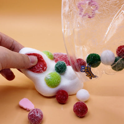 Rainbow Large Cat Paw Squishy - Yumi Squishy