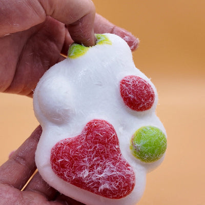 Rainbow Large Cat Paw Squishy - Yumi Squishy