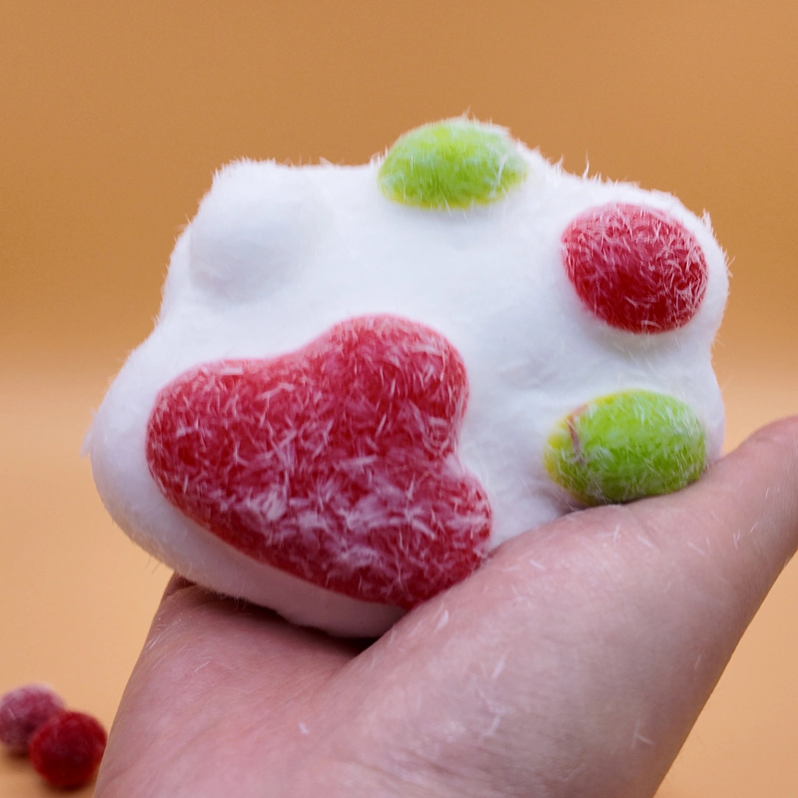 Rainbow Large Cat Paw Squishy - squishy - Yumi Squishy